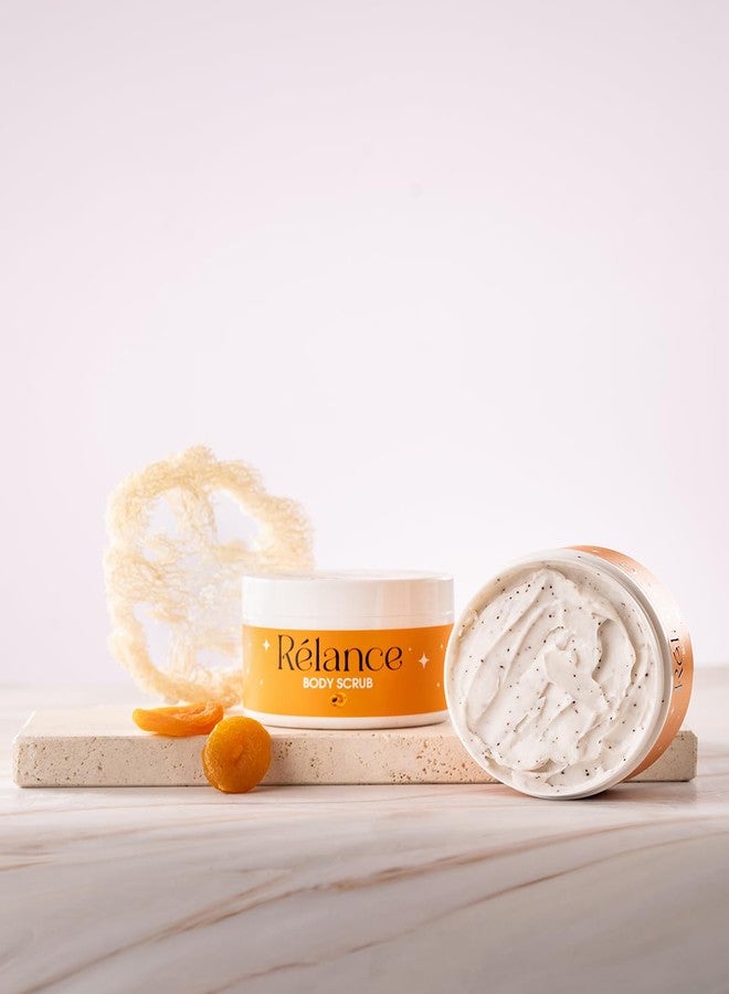 Relance Body Scrub with Apricot Kernel Granules, Almond, Lavender Oil, Glycerin, 300ml (10.14 fl oz) - Image 3